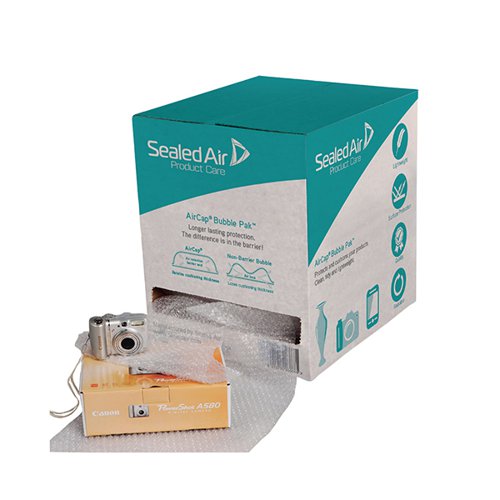 SEALED AIR BUBBLE PAK DISPENSER 300MMX50M BUBBLEPAK