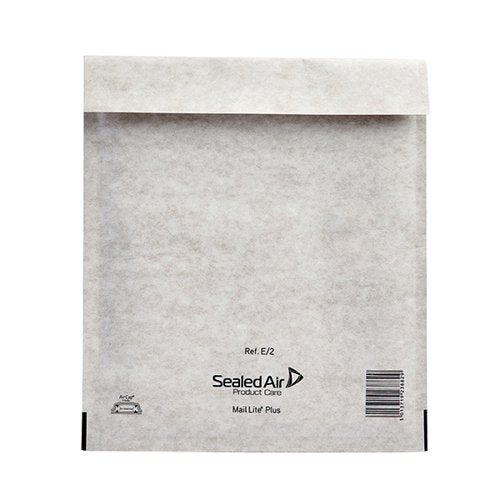 MAIL LITE + BUBBLE LINED POSTAL BAG SIZE E/2 220X260MM OYSTE