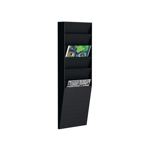 FAST PAPER 6 COMPARTMENT DOCUMENT CONTROL PANEL A4 BLACK FV1