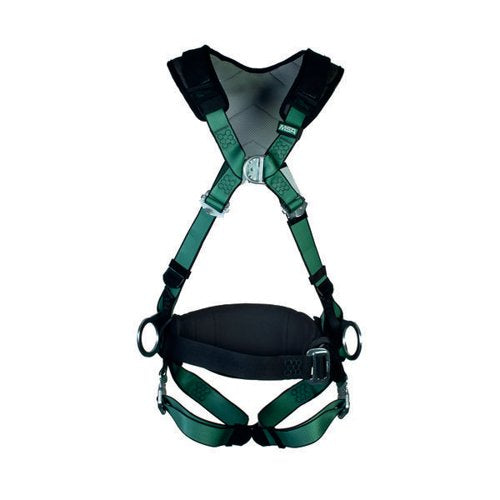 MSA V-FORM+ FULL BODY BACK CHEST HIP D-RING BAYONET SAFETY H