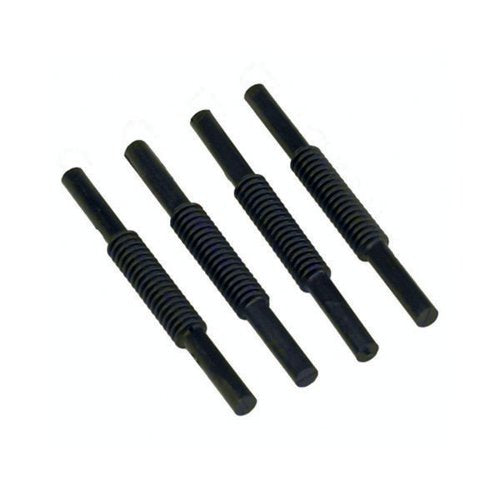 AVERY LETTER RISERS 75MM PLASTIC BLACK (PACK OF 4) 403