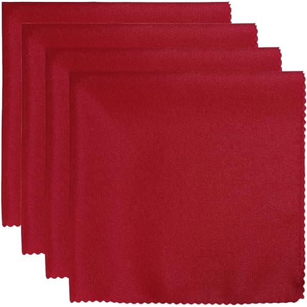 3 PLY 41cm NAPKINS RED x 1000