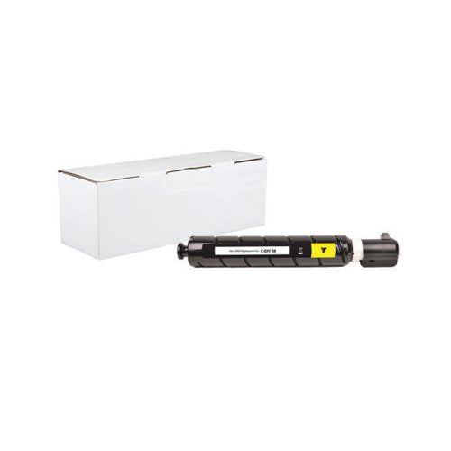 REMANUFACTURED TONER CARTRIDGE YELLOW COMPATIBLE WITH CANON