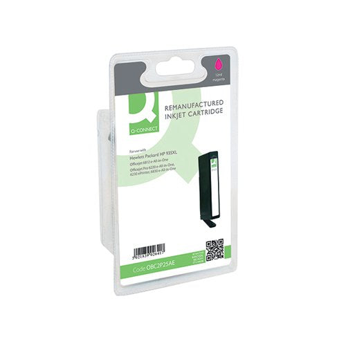Q-CONNECT REMANUFACTURED INKJET CARTRIDGE MAGENTA FOR HP C2P25AE C2P25AE-COMP