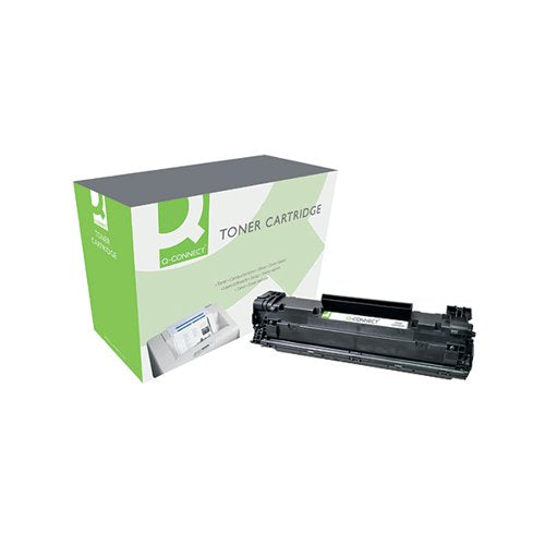 Q-CONNECT COMPATIBLE TONER CARTRIDGE BLACK FOR HP CE285A CE285A-COMP