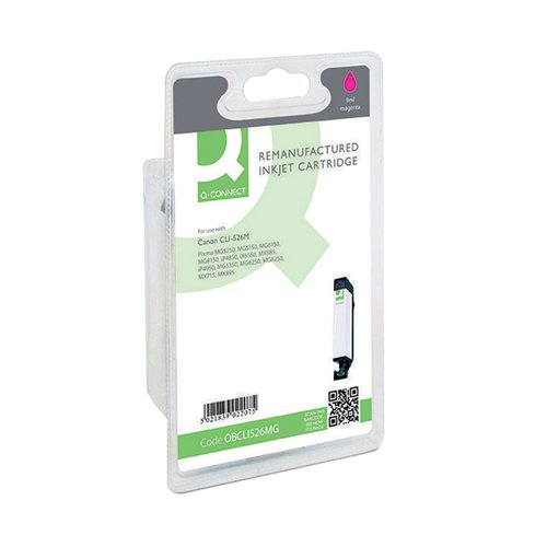 Q-CONNECT REMANUFACTURED INKJET CARTRIDGE MAGENTA COMPATIBLE