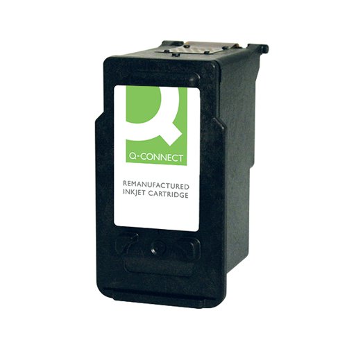Q-CONNECT REMANUFACTURED INKJET CARTRIDGE BLACK FOR HP F6U68AE F6U68AE-COMP