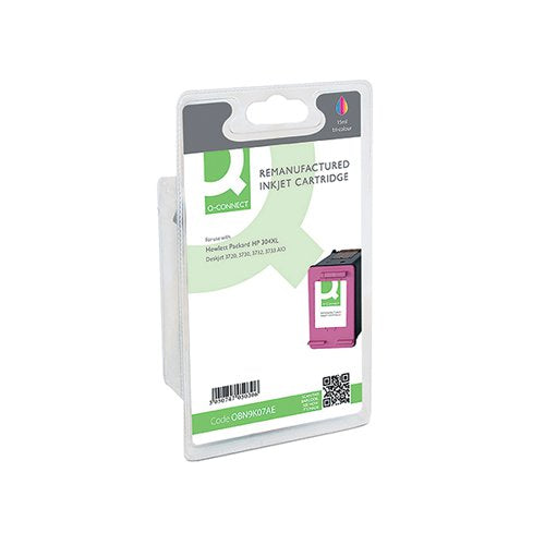 Q-CONNECT REMANUFACTURED INKJET CARTRIDGE CMY FOR HP N9K07AE N9K07AE-COMP