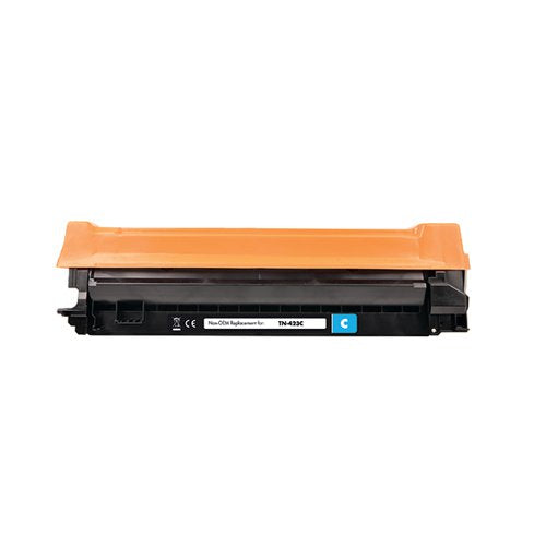 Q-CONNECT BROTHER TN-423C COMPATIBLE TONER CARTRIDGE CYAN TN-423C-COMP