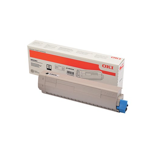 OKI C833 10K TONER CARTRIDGE HIGH YIELD BLACK 46443104