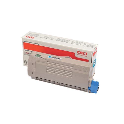 OKI C712 11.5K TONER CARTRIDGE CYAN 46507615