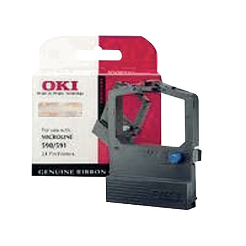 OKI MICROLINE 520/521 FABRIC RIBBON BLACK 09002315