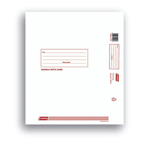 GO SECURE EXTRA STRONG POLYTHENE ENVELOPES 610X700MM (25 PAC
