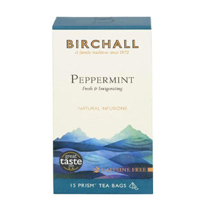 BIRCHALL TEA PEPPERMINT PRISM TEA BAGS X 15