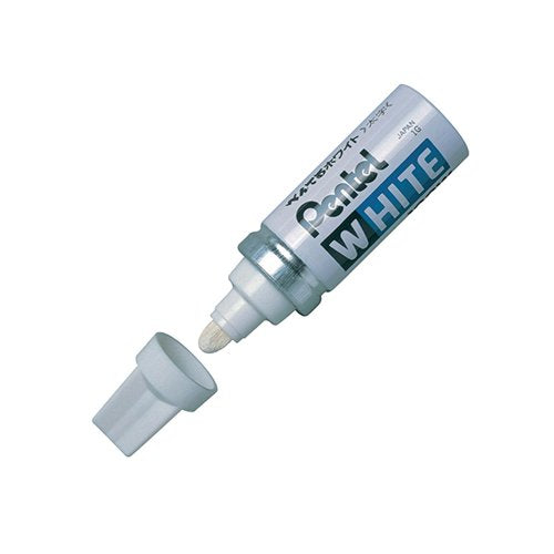 PENTEL PAINT MARKER BULLET TIP MEDIUM WHITE (PACK OF 12) X10
