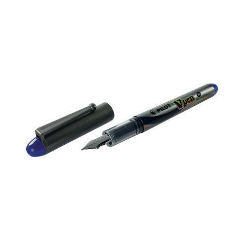 PILOT VPEN DISPOSABLE FOUNTAIN PENS BLUE (PACK OF 12) SVP-4M