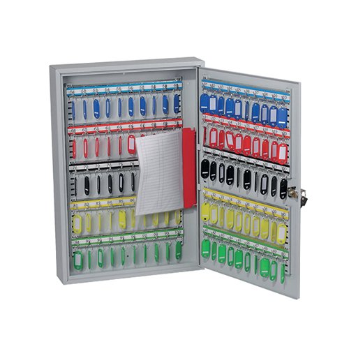 PHOENIX COMMERCIAL KEY CABINET 100 HOOK GREY KC0603K