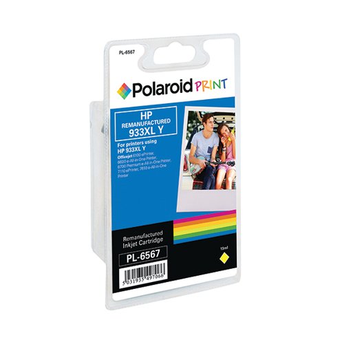 POLAROID REMANUFACTURED INKJET CARTRIDGE YELLOW FOR HP CN056