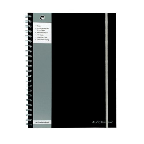 PUKKA PAD POLYPROPYLENE RULED JOTTA NOTEBOOK A4 (3 PACK) SBJ