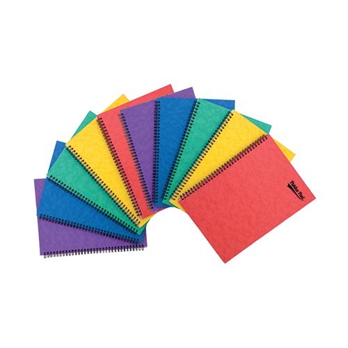 PUKKA NOTEMAKERS SIDEBOUND A4 ASSORTED (10 PACK) 7267-PRS