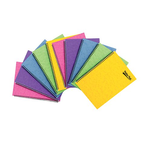 PUKKA NOTEMAKERS SIDEBOUND A4 ASSORTED (10 PACK) 7268-PRS