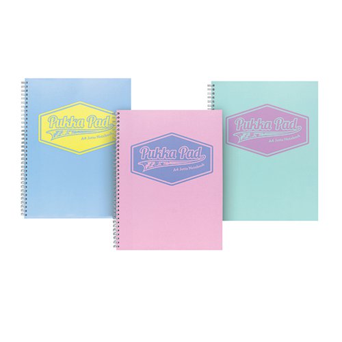 PUKKA PAD PASTEL JOTTA PAD A4 (3 PACK) 8628-PST