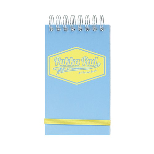 PUKKA PAD PASTEL POCKET BOOK A7 (6 PACK) 8903-PST