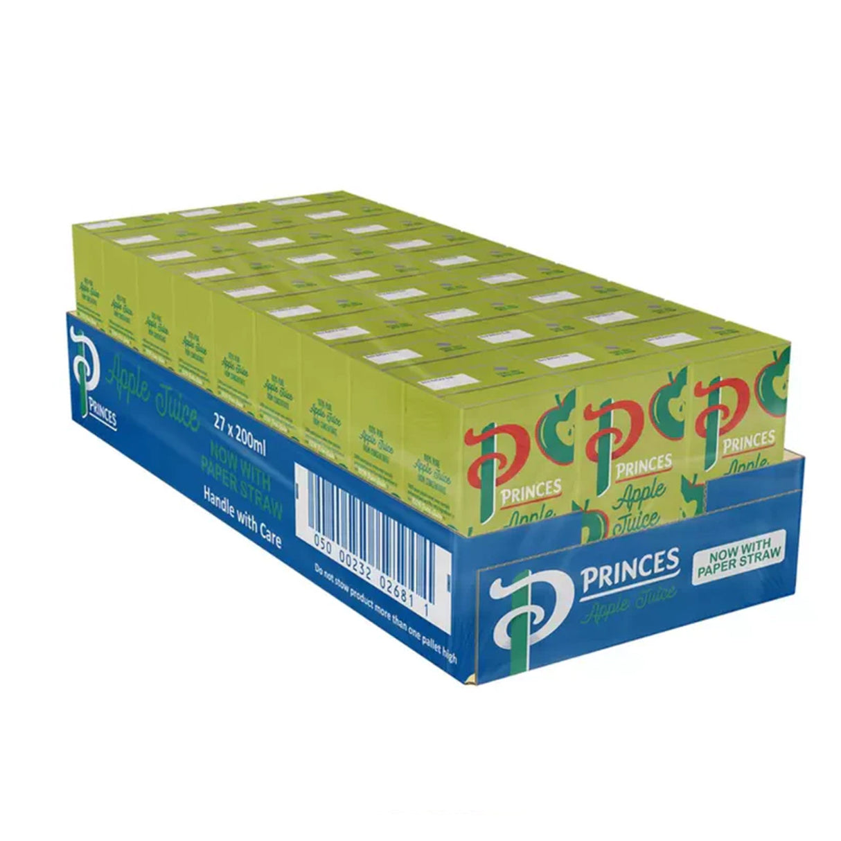 PRINCES APPLE JUICE CARTONS (200ml) x 27