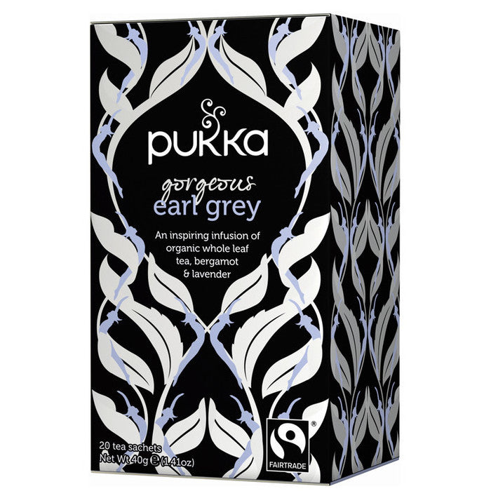 PUKKA ORGANIC EARL GREY TEA (20 bags) x 4