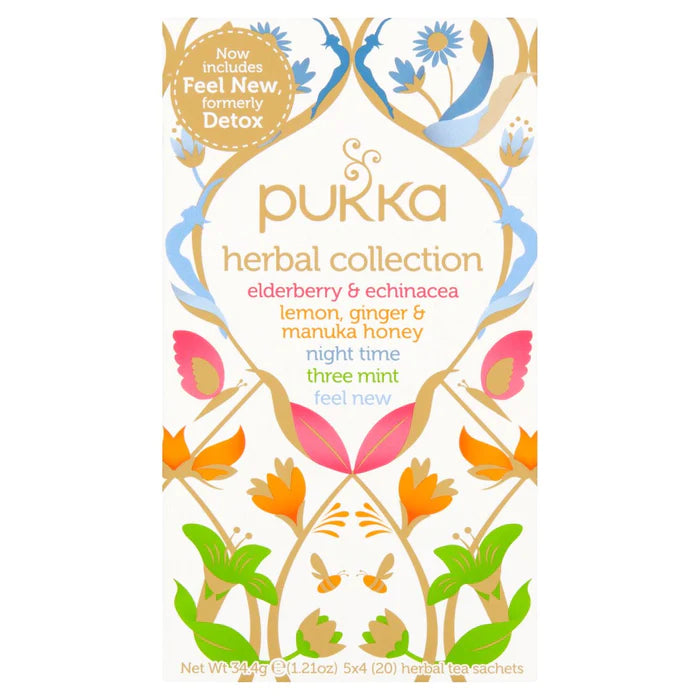 PUKKA HERBAL COLLECTION ORGANIC TEA (20 bags)