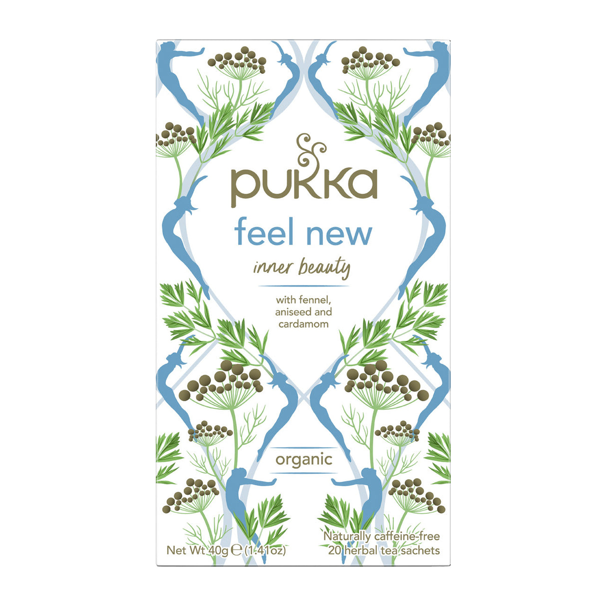 PUKKA FEEL NEW ORGANIC TEA (20 bags)