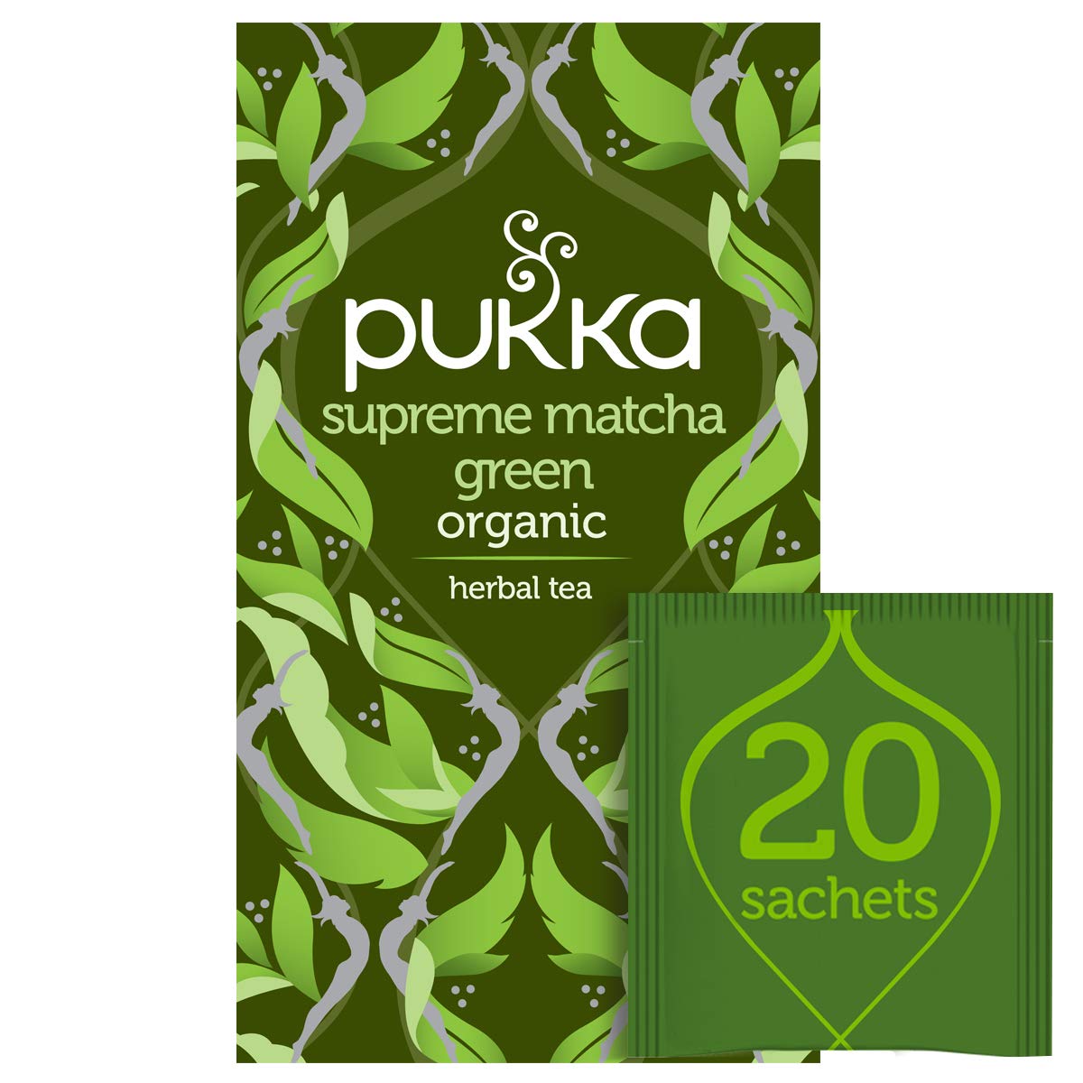 PUKKA SUPREME MATCHA ORGANIC TEA (20 bags)