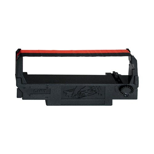 THERMAL RIBBON CASSETTE ERC 30/34/38 BLACK/RED RB2929FNBR