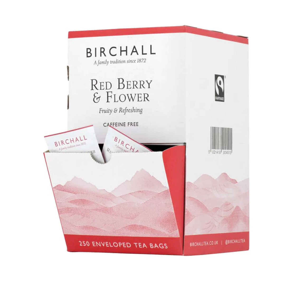 BIRCHALL RED BERRY & FLOWER ENV PLANT BASED TEA BAGS (250 bags) – Zepbrook