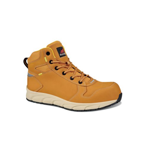 ROCK FALL SANDSTONE LIGHTWEIGHT SAFETY BOOT HONEY 10 RF113/0