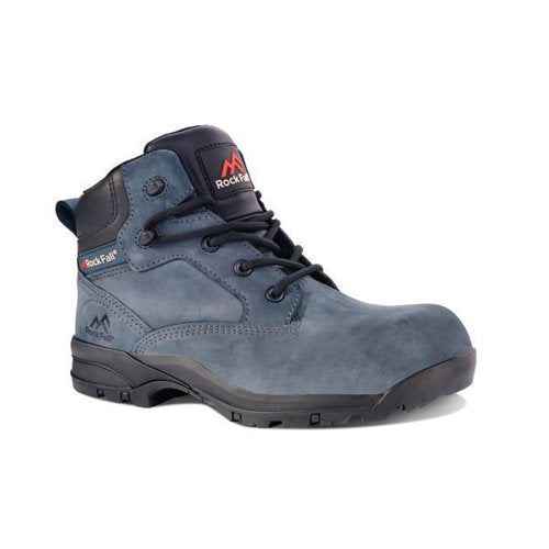 ROCK FALL RF953 SAPPHIRE LADIES SAFETY BOOT NAVY BLUE 8 RF95