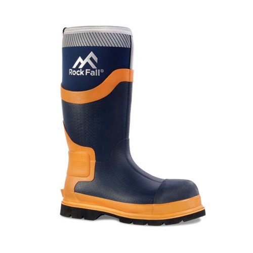 ROCK FALL RF290 SILT NEOPRENE SAFETY WELLINGTON BLUE 6 RF290