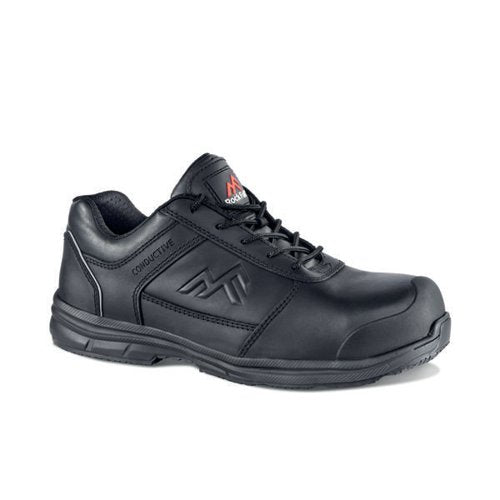 ROCK FALL ZINC CONDUCTIVE SAFETY TRAINER BLACK 14 RF002/014