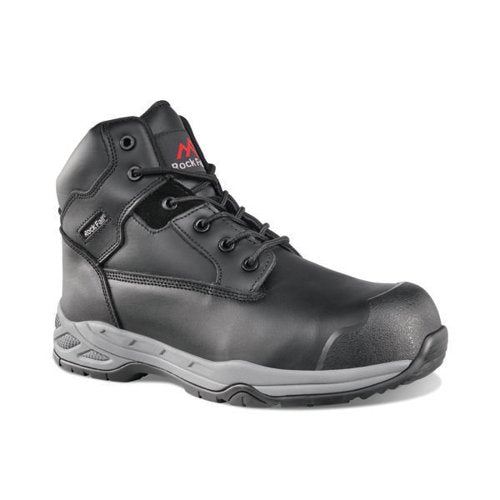 ROCK FALL RF440A FLINT LIGHTWEIGHT SAFETY BOOT BLACK 7 RF440