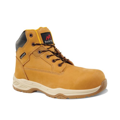 ROCK FALL RF440C FLINT LIGHTWEIGHT SAFETY BOOT HONEY 11 RF44