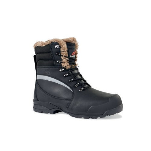 ROCK FALL ALASKA FREEZER SAFETY BOOT BLACK 9 RF001/009