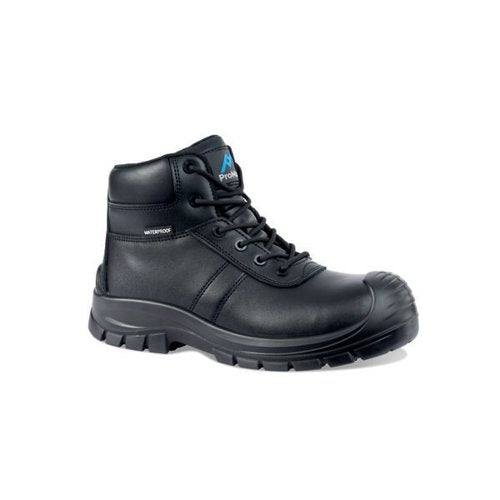 ROCK FALL PROMAN BALTIMORE WATERPROOF SAFETY BOOT BLACK 12 P