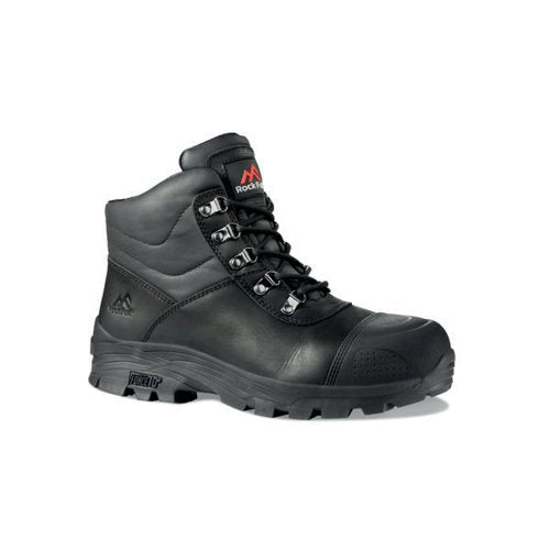 ROCK FALL GRANITE ROBUST SAFETY BOOT BLACK 9 RF170/009