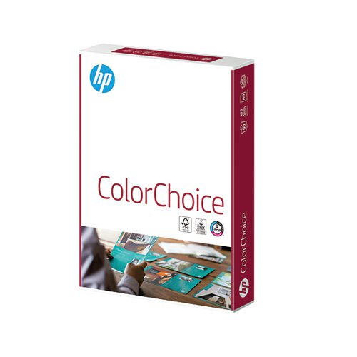 HP COLOR CHOICE LASER A4 120GSM WHITE (PACK OF 250) HCL0330