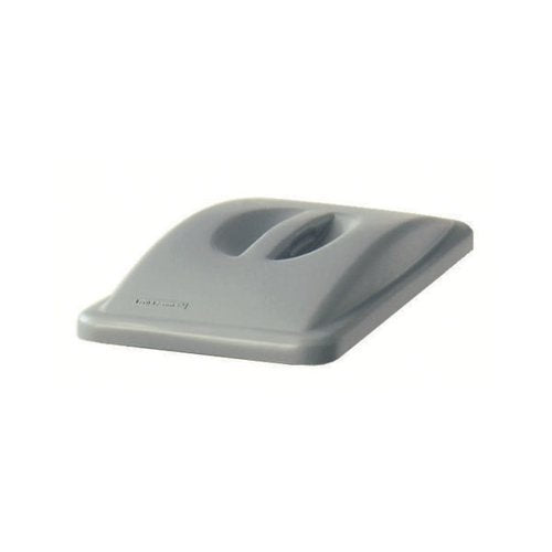 RUBBERMAID SLIM JIM HANDLE TOP LID GREY FG268888LGRAY