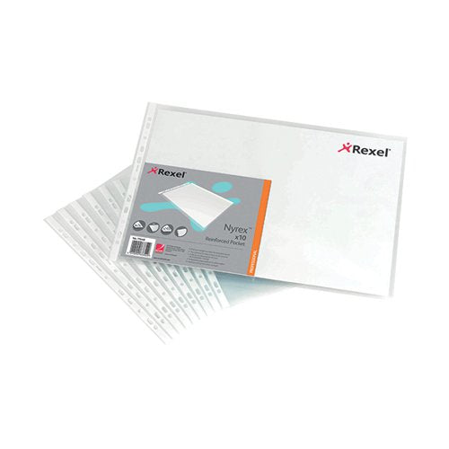REXEL NYREX TOP OPENING POCKETS OBLONG A3 (10 PACK) 11440
