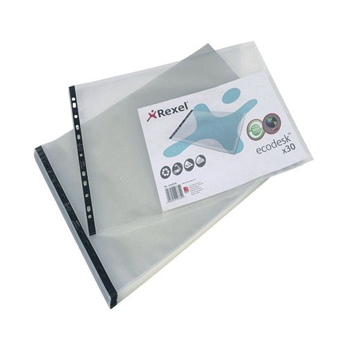 REXEL ECODESK A3 PREMIUM RECYCLABLE LANDSCAPE EMBOSSED POCKE