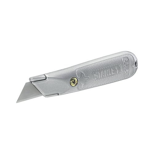STANLEY 199E CLASSIC FIXED BLADE UTILITY KNIFE SILVER 2-10-1