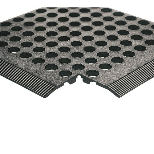 BLACK RUBBER WORKSAFE MAT 312475