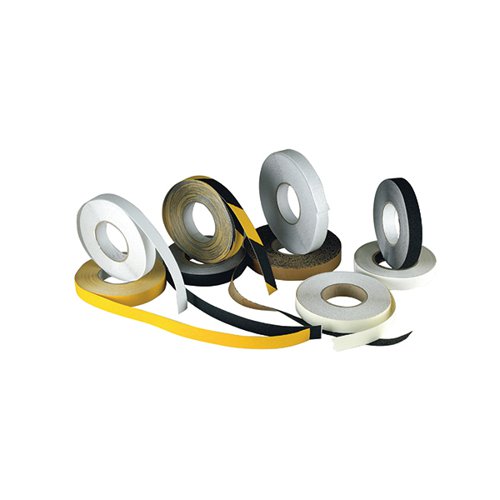 ANTI-SLIP TAPE HIGH VISIBILITY 50MM X18.3M SELF-ADHESIVE YEL